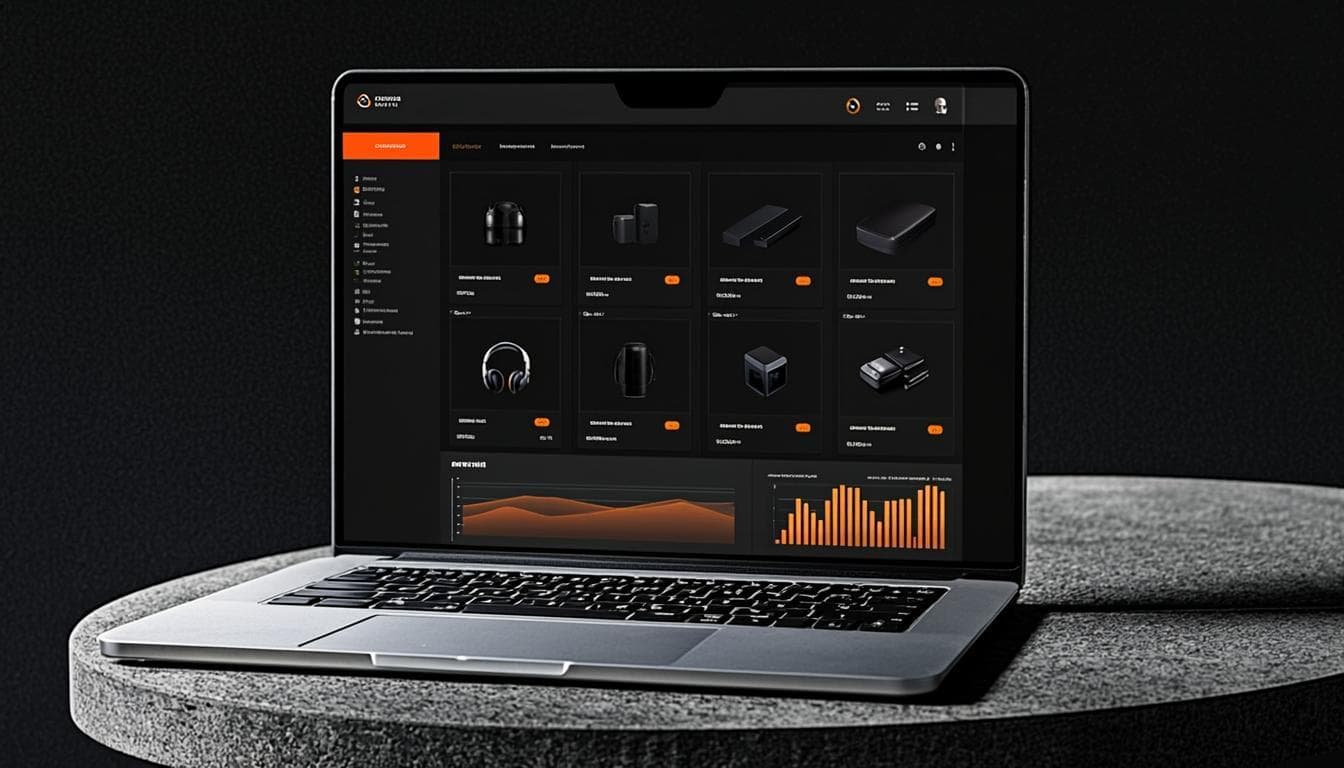 Modern website experience created by TechBiz